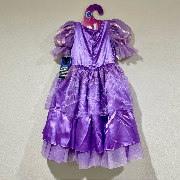 Disney Princess Rapunzel Girls Dress Size Medium - Picture 2 of 8
